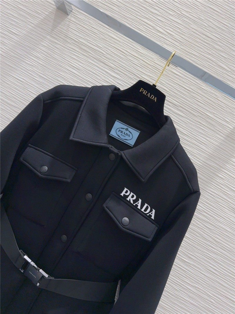Pra*a space cotton fashion jacket replica designer clothes