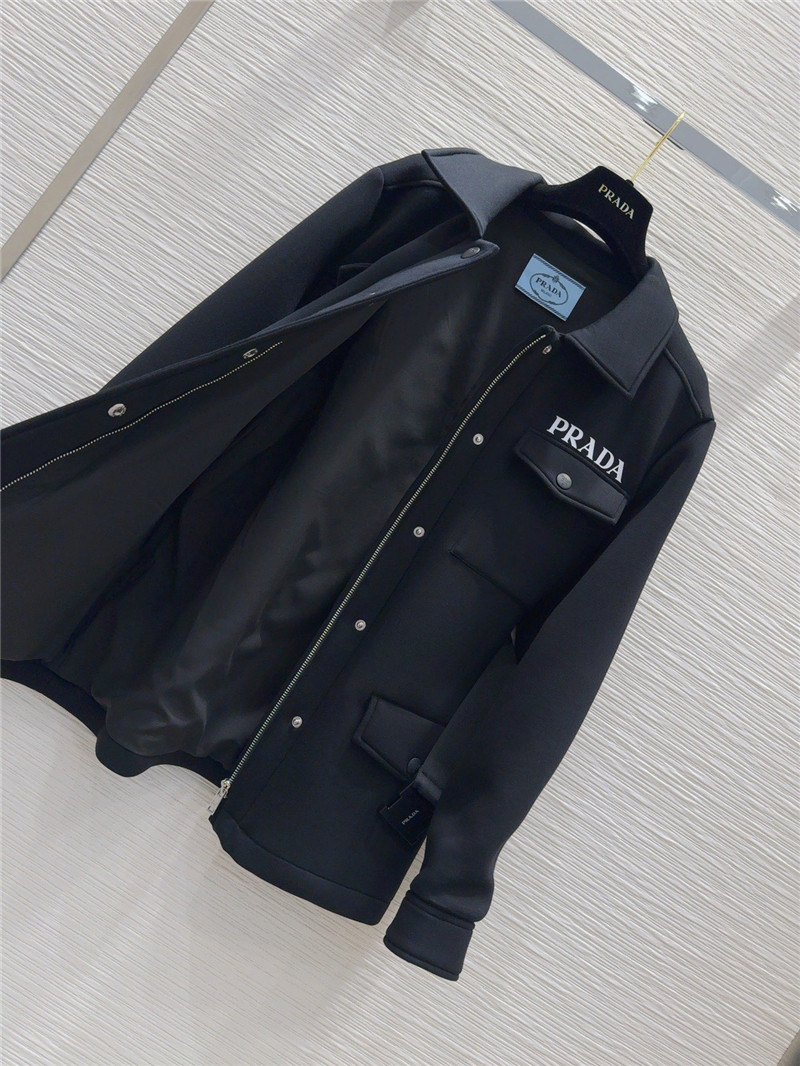 Pra*a space cotton fashion jacket replica designer clothes
