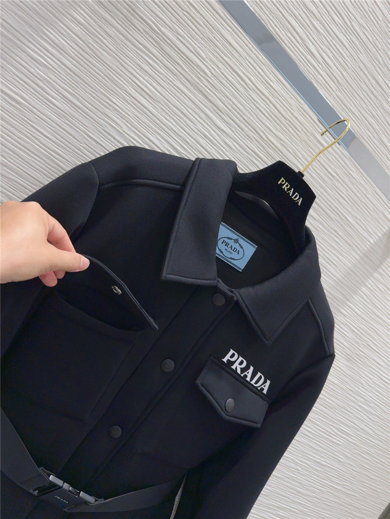 Pra*a space cotton fashion jacket replica designer clothes