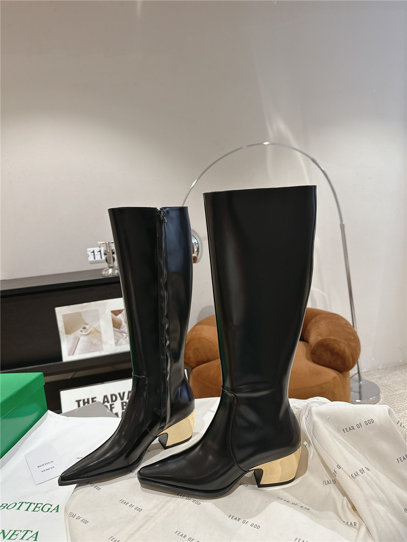b0tt*ga Ven*ta pointed toe ankle boots replica shoes