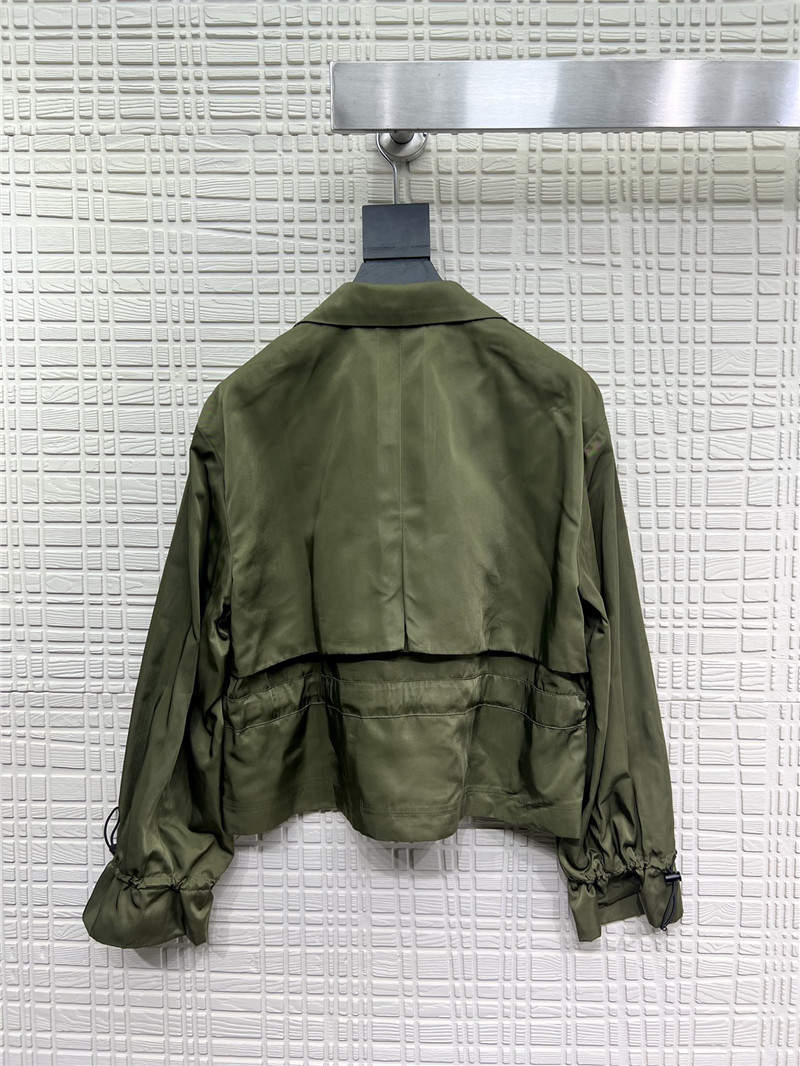 Pra*a waist short coat replica d&g clothing