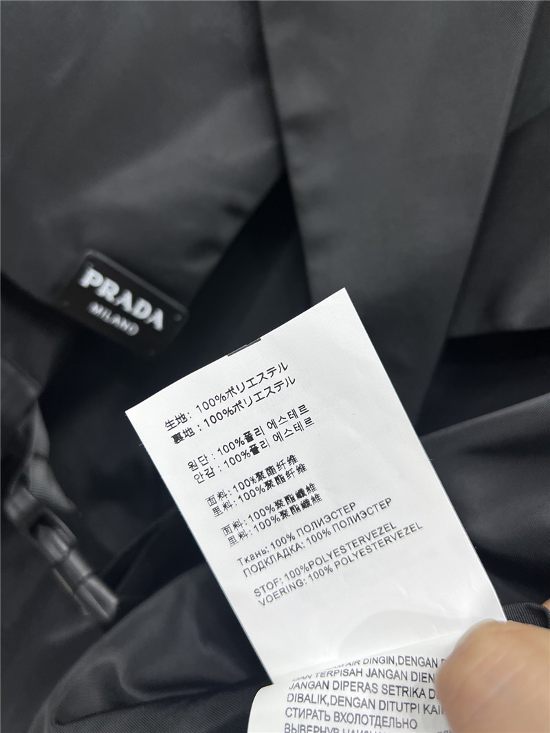 Pra*a waist short coat replica d&g clothing