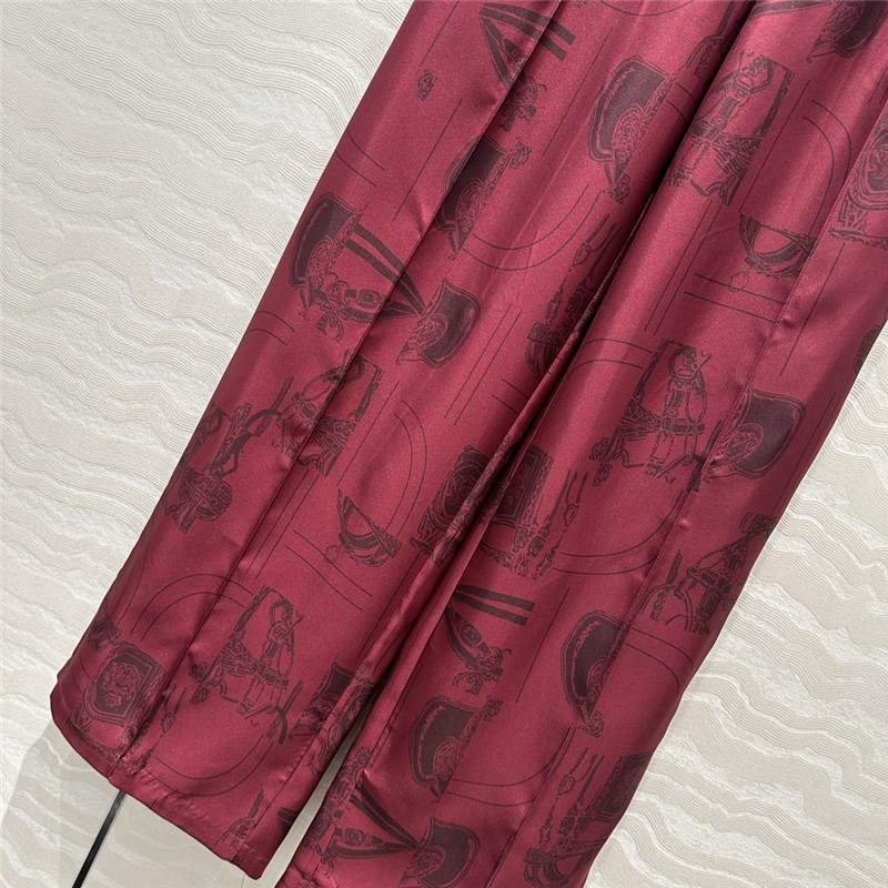 H**me5 silk straight wide-leg pants replicas clothes