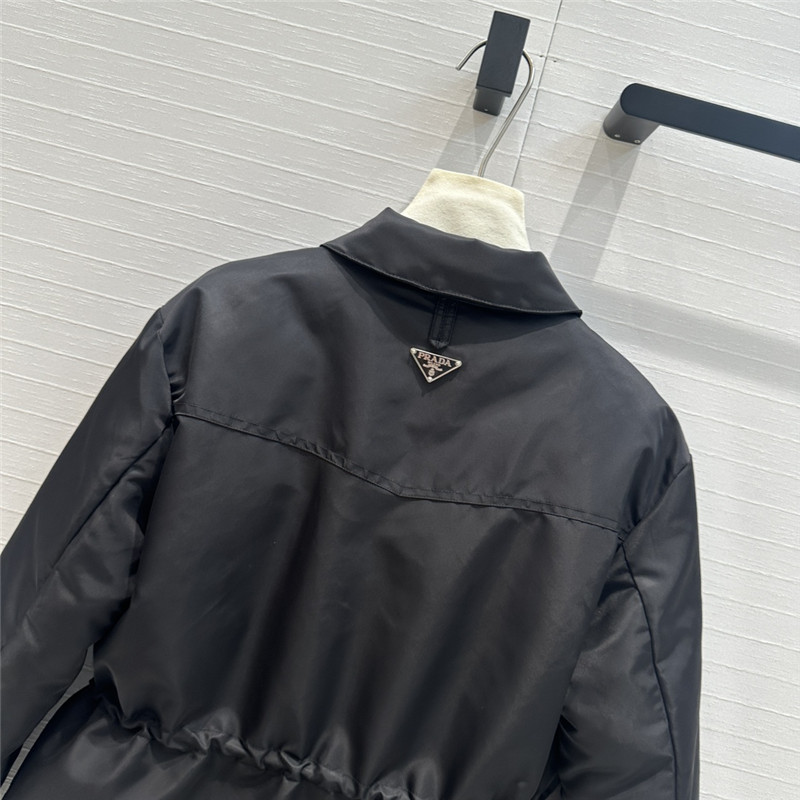 Pra*a lapel double pocket down jacket replica d&g clothing