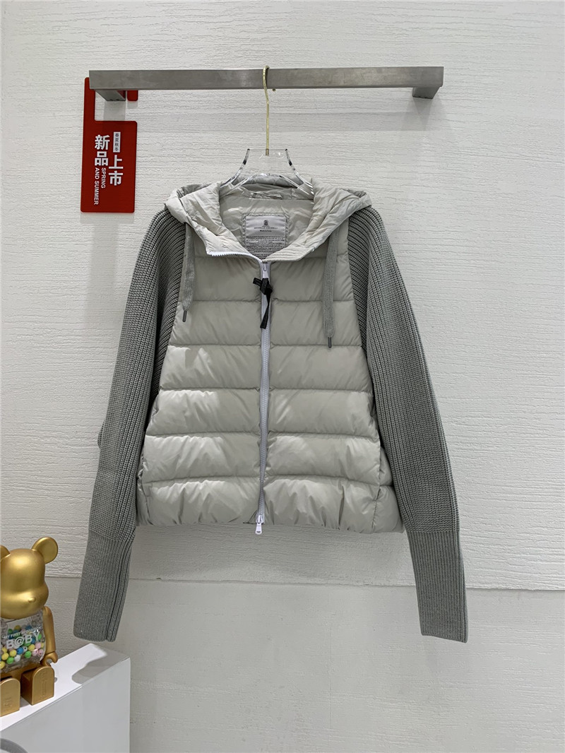 BC hooded zip-up down jacket replica designer clothes