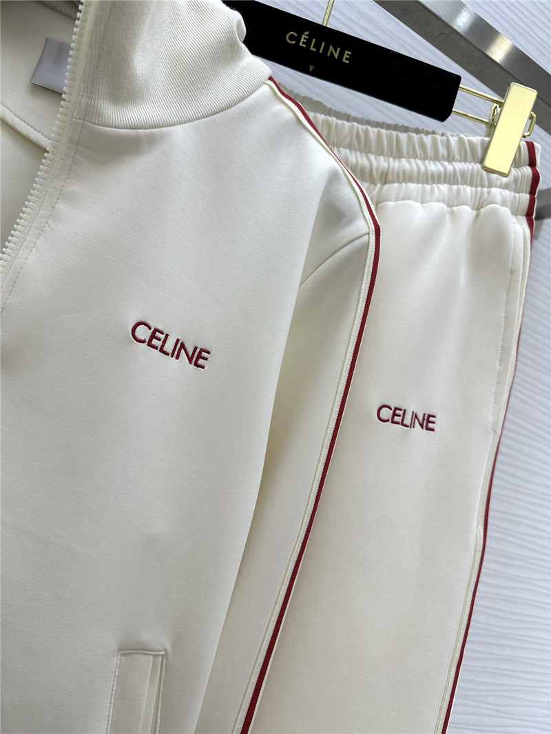 Ce1i*e stand collar zipper suit replica d&g clothing
