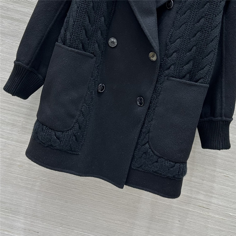 Vanitoo patchwork tweed suit coat replicas clothes
