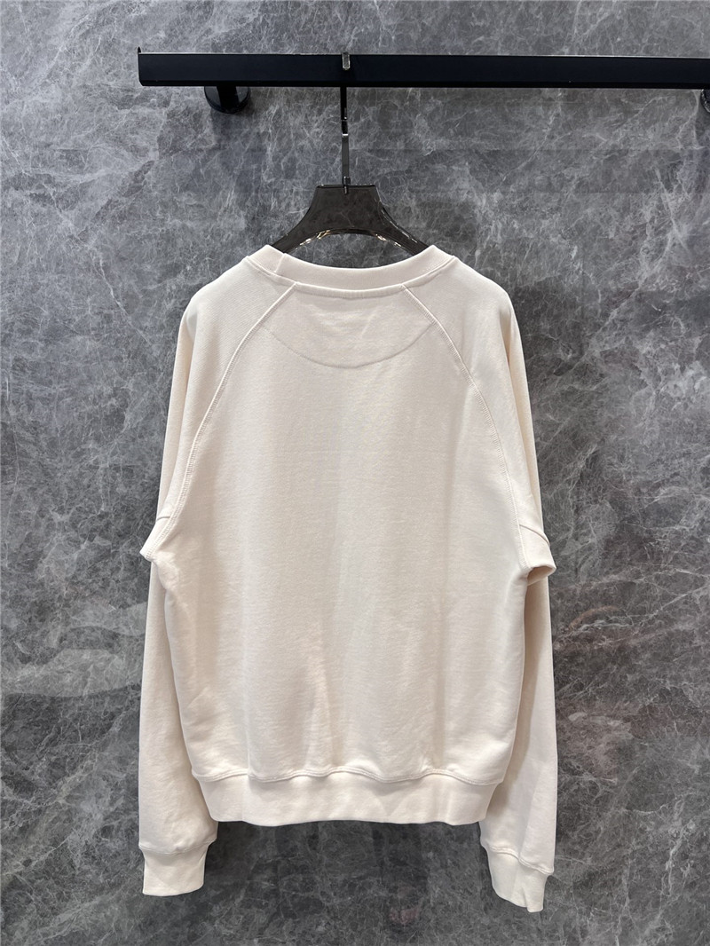 u1u1enne westwood logo crew neck sweatshirt off-white