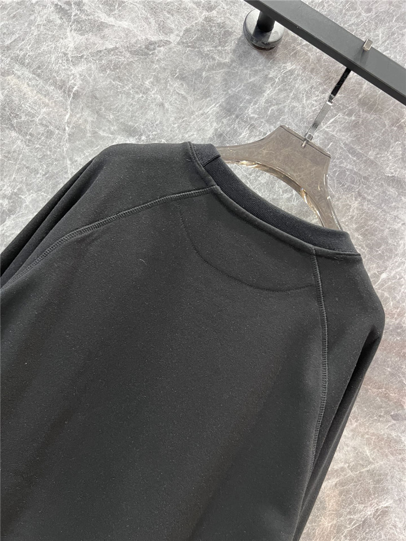 u1u1enne westwood logo crew neck sweatshirt grey