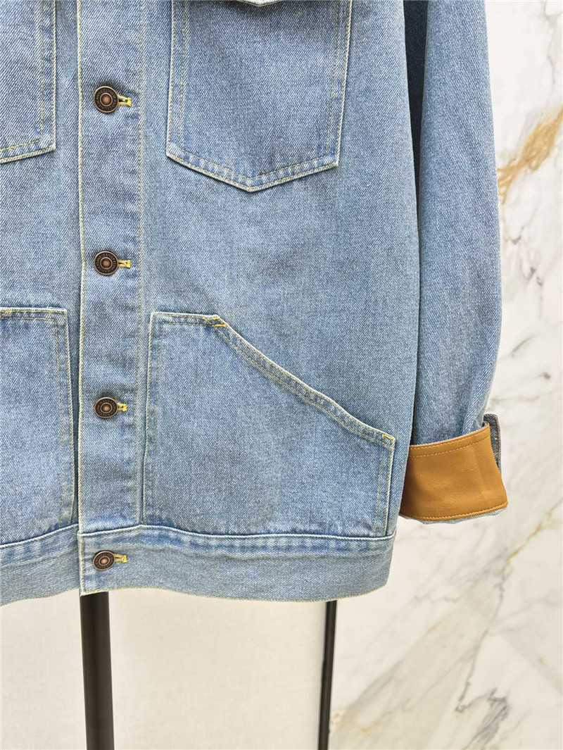 Ce1i*e loose-fitting denim jacket replica clothes