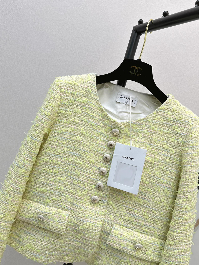 Ch**el crew neck woven jacket replica d&g clothing