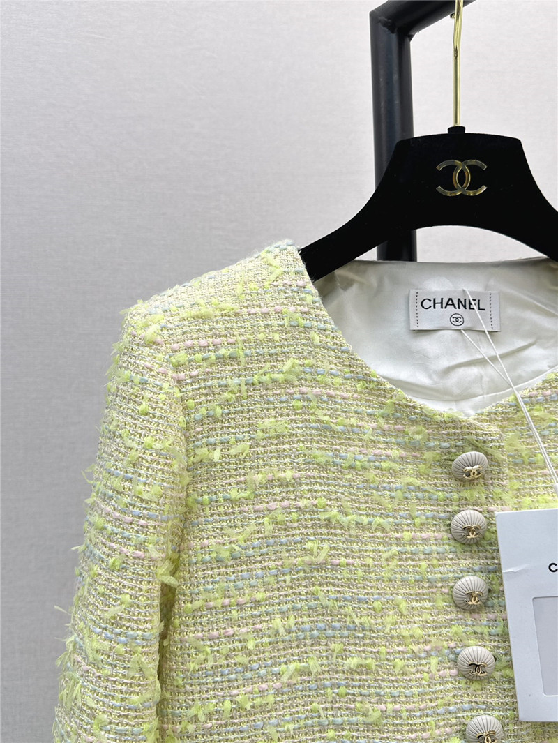 Ch**el crew neck woven jacket replica d&g clothing