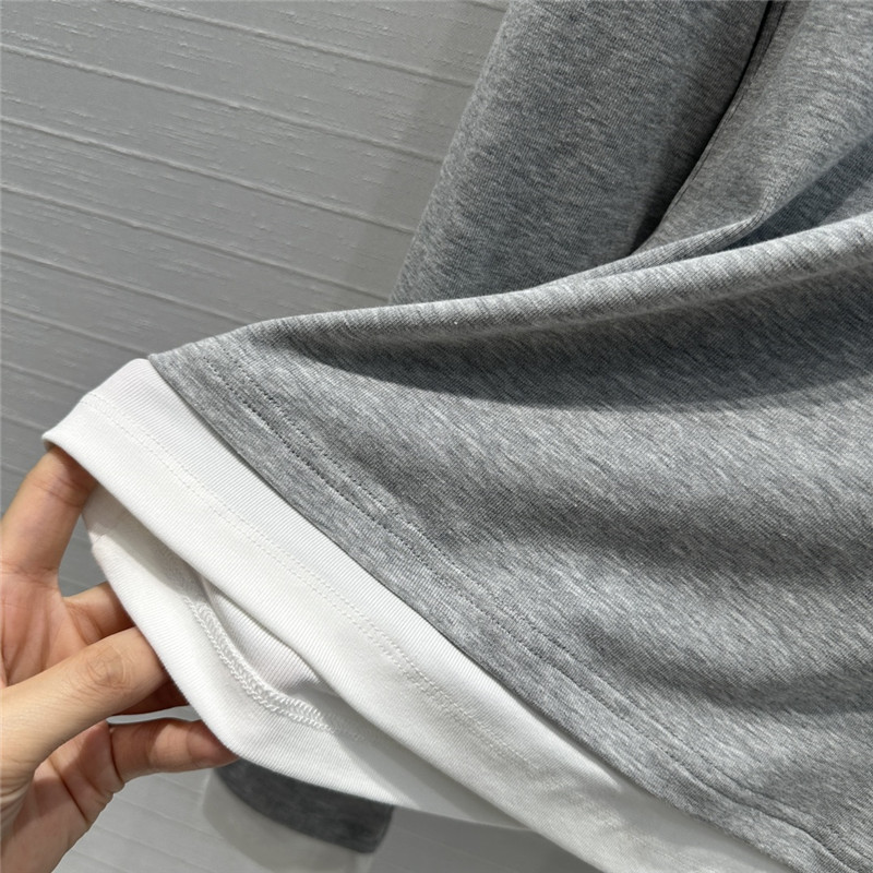M1um1u basic long-sleeved t-shirt
