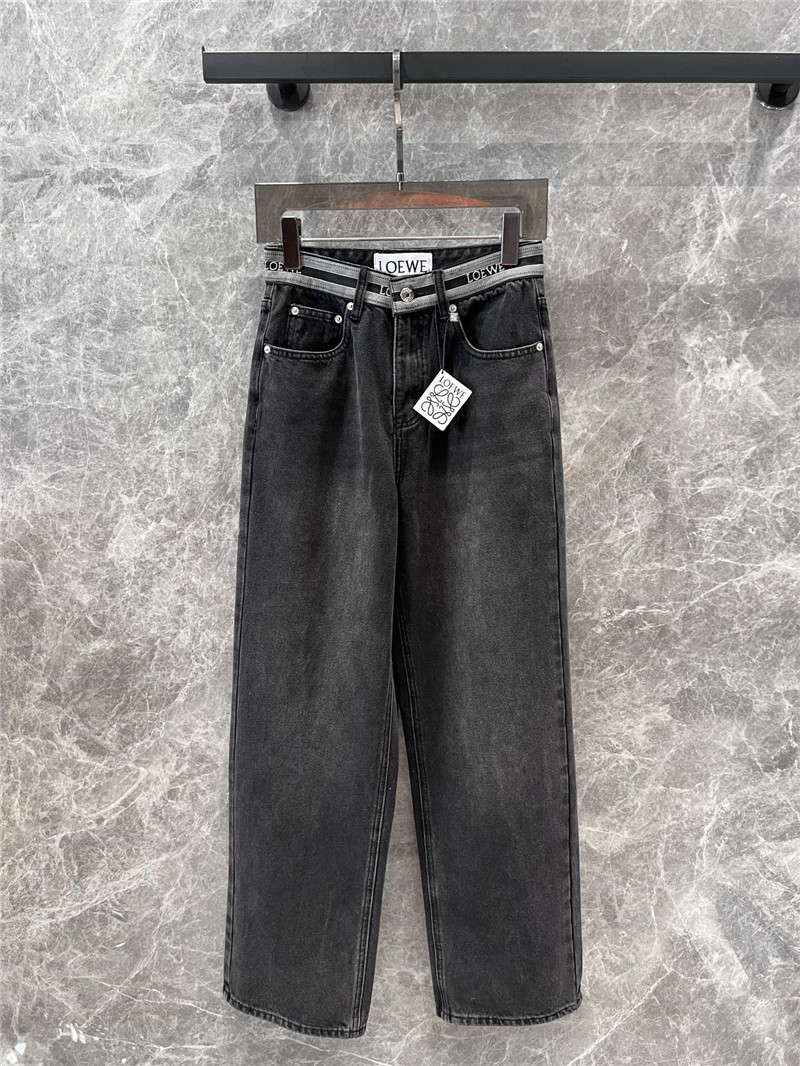 L0ew* denim trousers