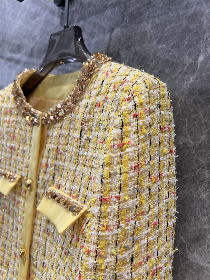 M1um1u coarse floral jacket