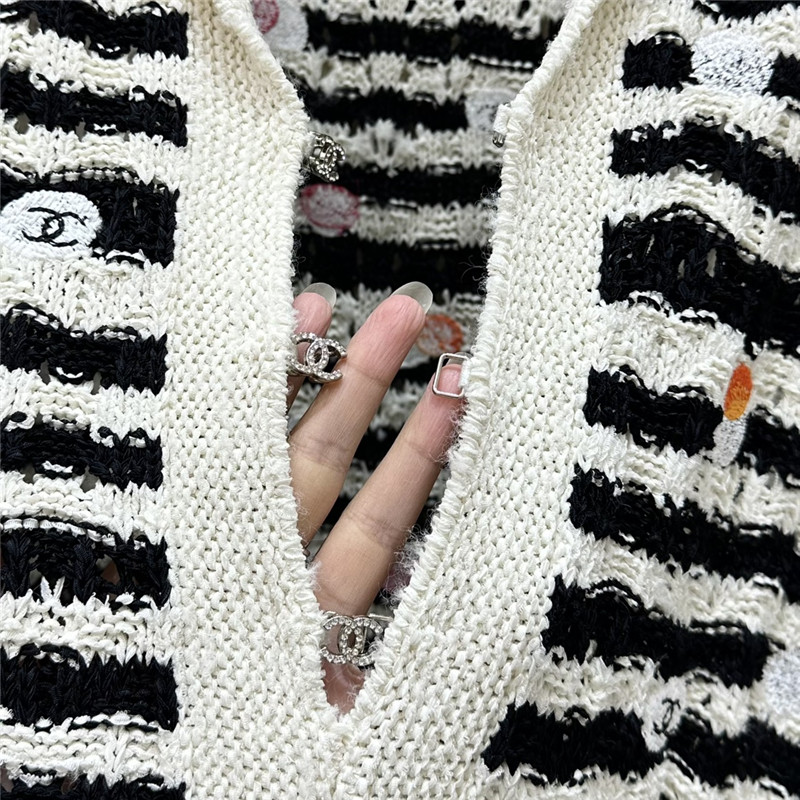 Ch**el large lapel top