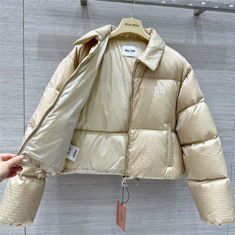 M1um1u short down jacket