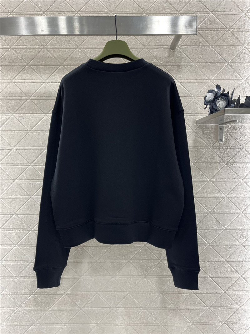 Gvc*1 logo printed sweatshirt in black/pink