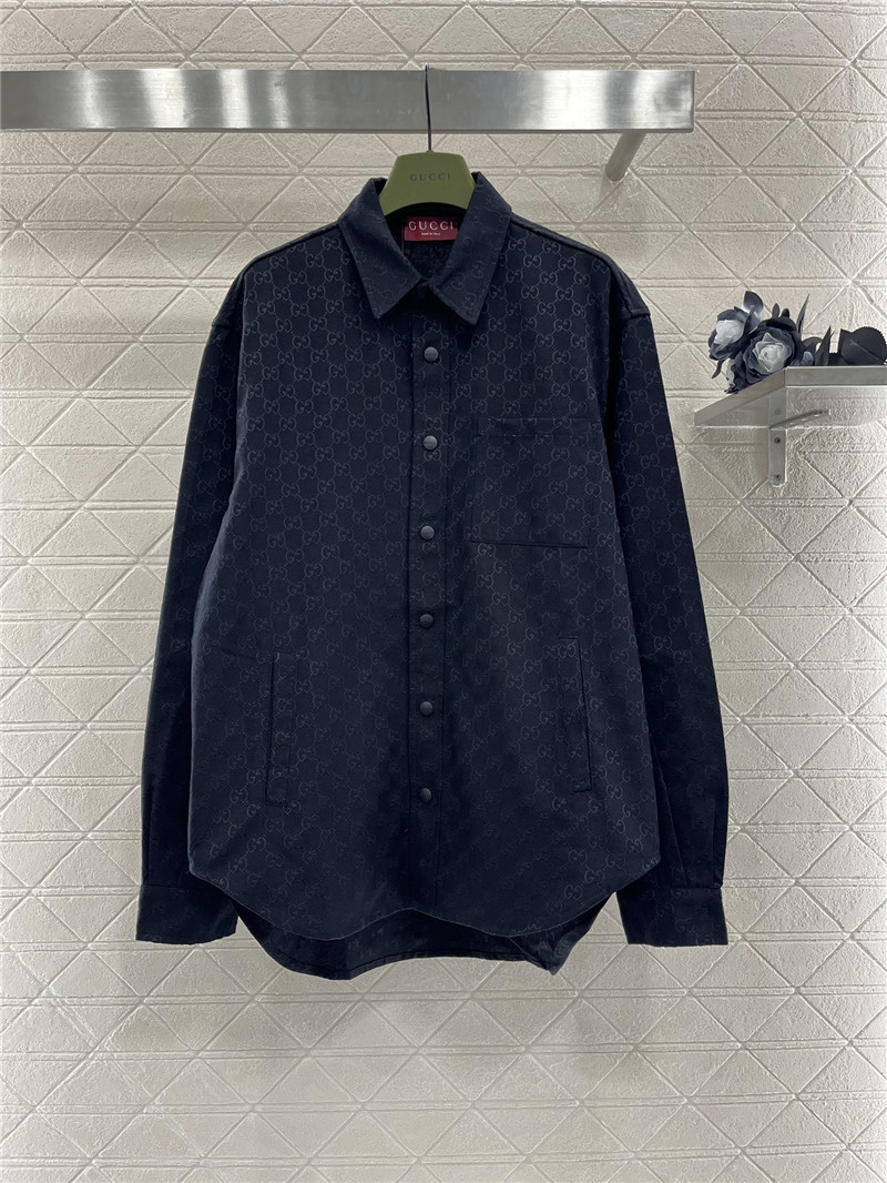 Gvc*1 jacquard shirt jacket