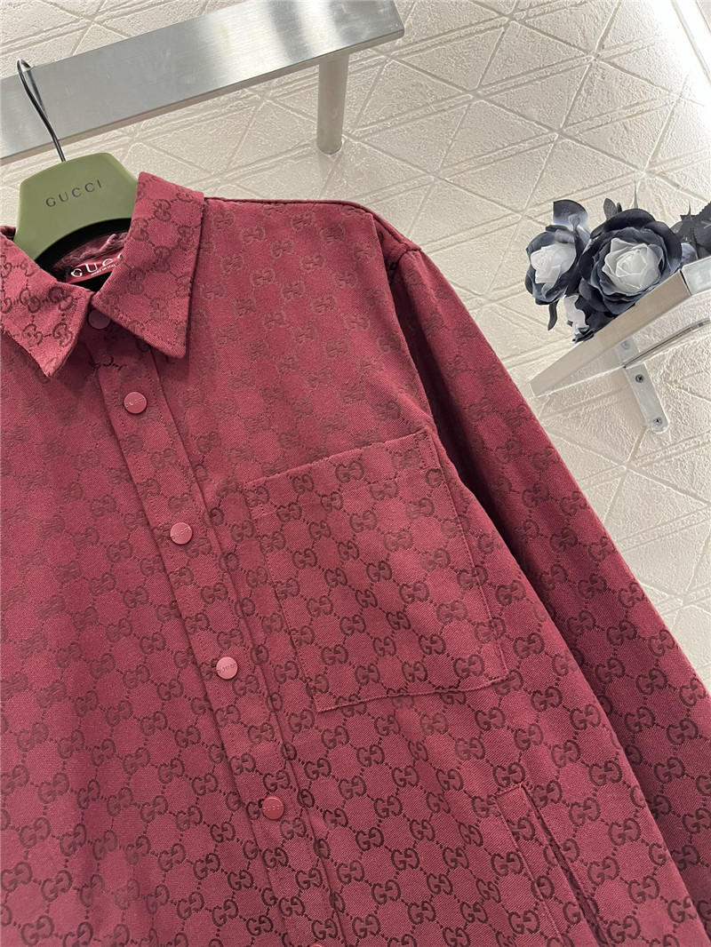 Gvc*1 jacquard shirt jacket