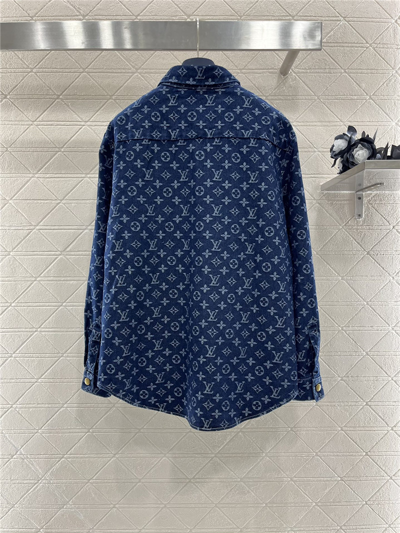 l0vis Vvtt0n lv lapel denim jacket