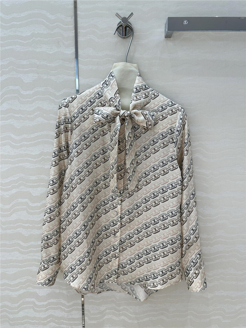 Ce1i*e printed silk shirt