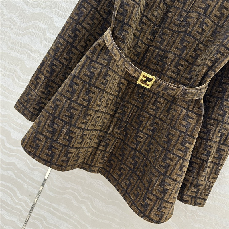 F**di monogram jacket