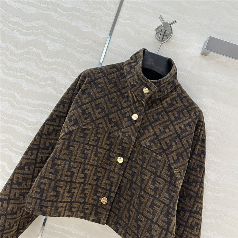 F**di monogram jacket small coat