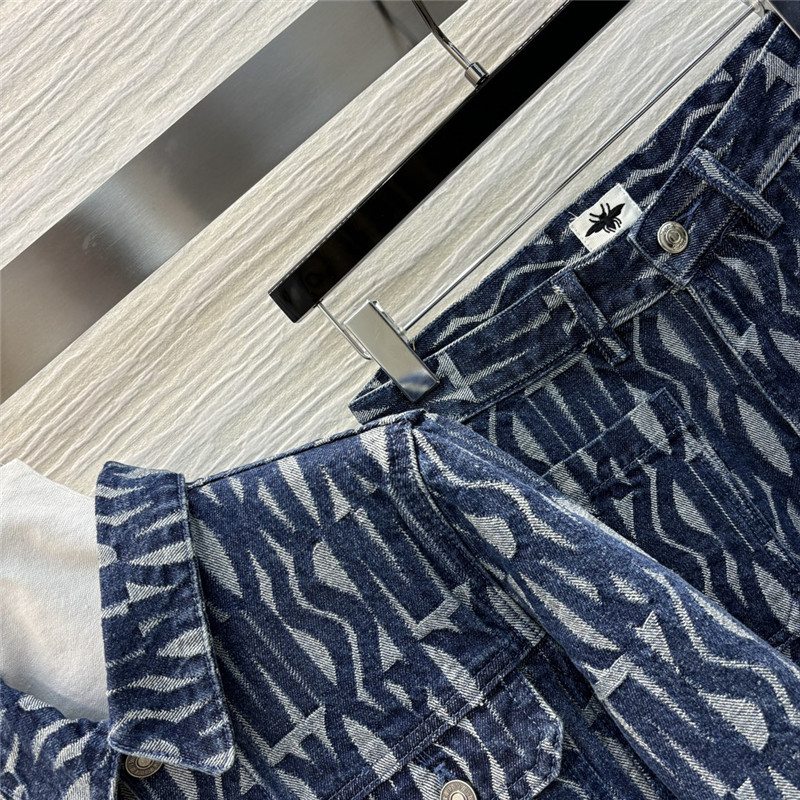D10r denim suit