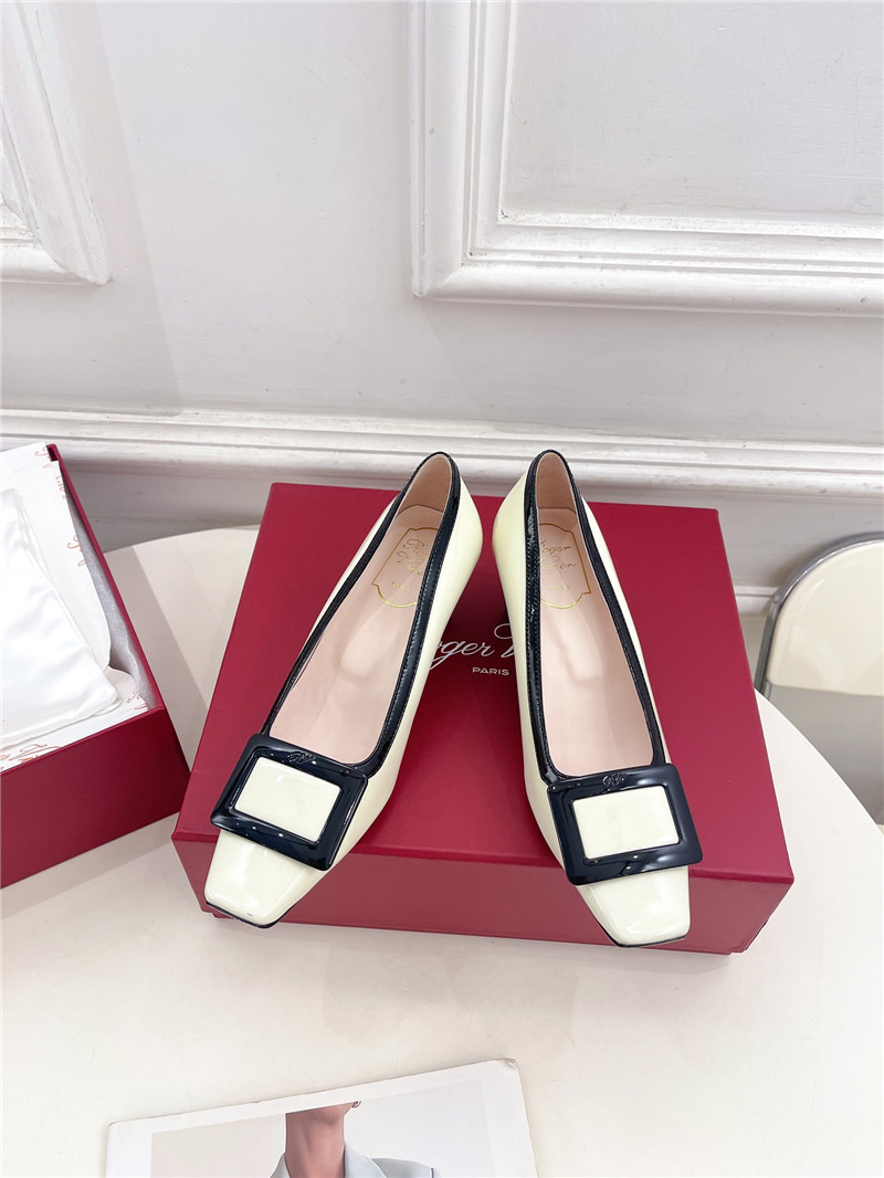 roger u1u1er belle u1u1er pumps 4.5cm multicolour patent leather