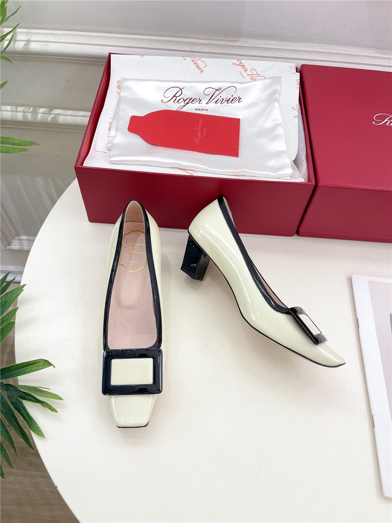 roger u1u1er belle u1u1er pumps 4.5cm multicolour patent leather
