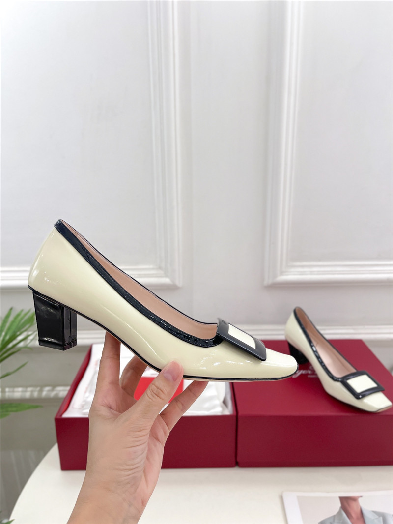 roger u1u1er belle u1u1er pumps 4.5cm multicolour patent leather