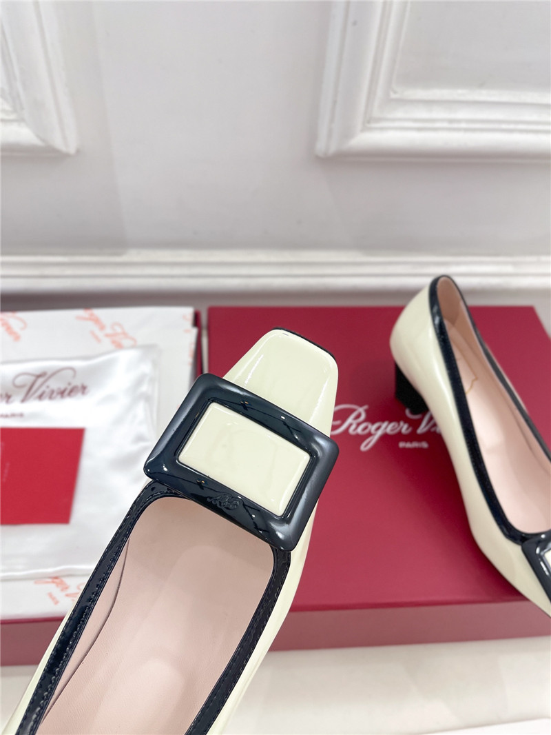 roger u1u1er belle u1u1er pumps 4.5cm multicolour patent leather
