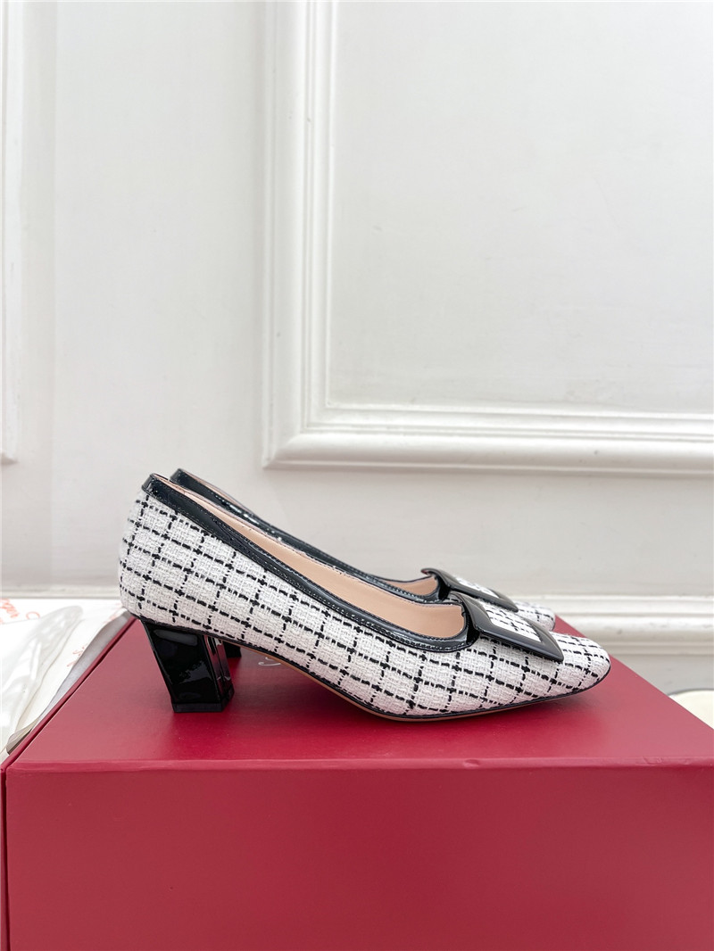 roger u1u1er belle u1u1er pumps 4.5cm multicolour patent fabric