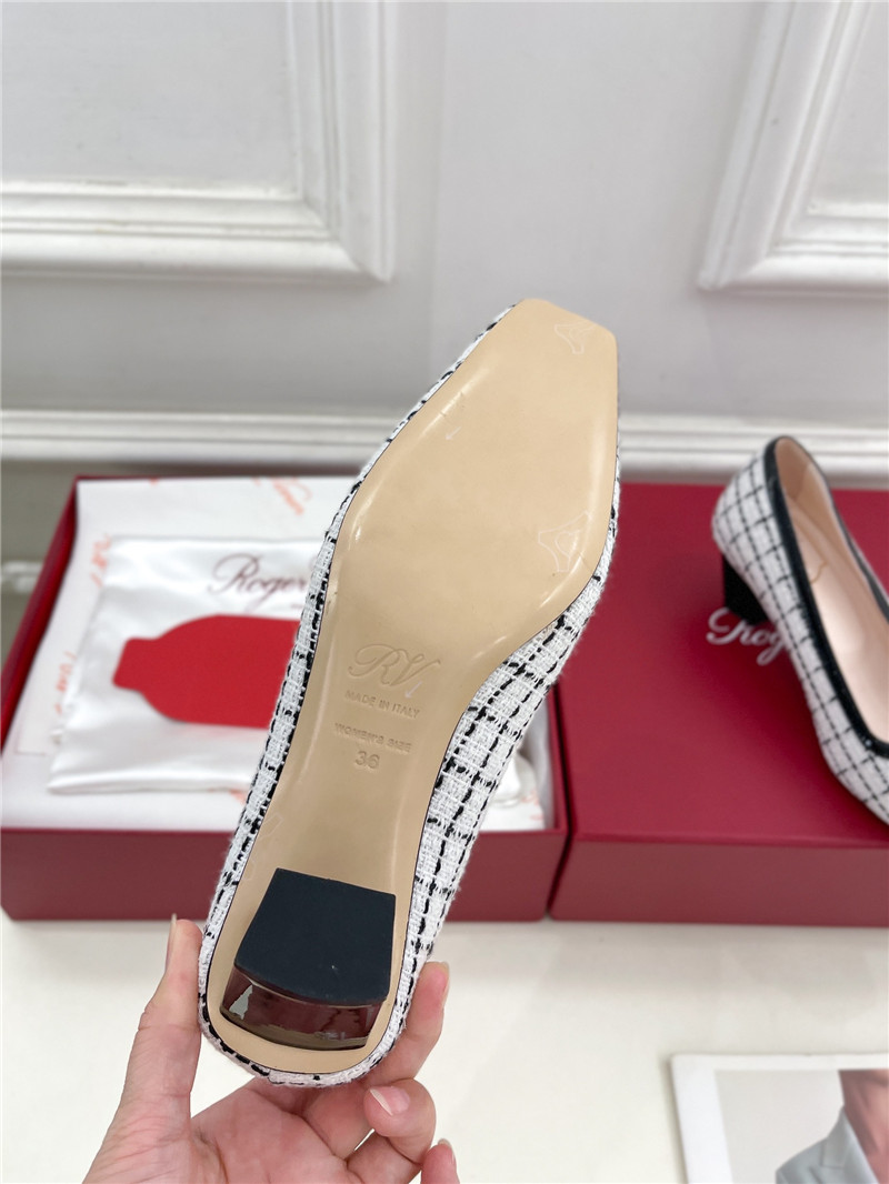 roger u1u1er belle u1u1er pumps 4.5cm multicolour patent fabric