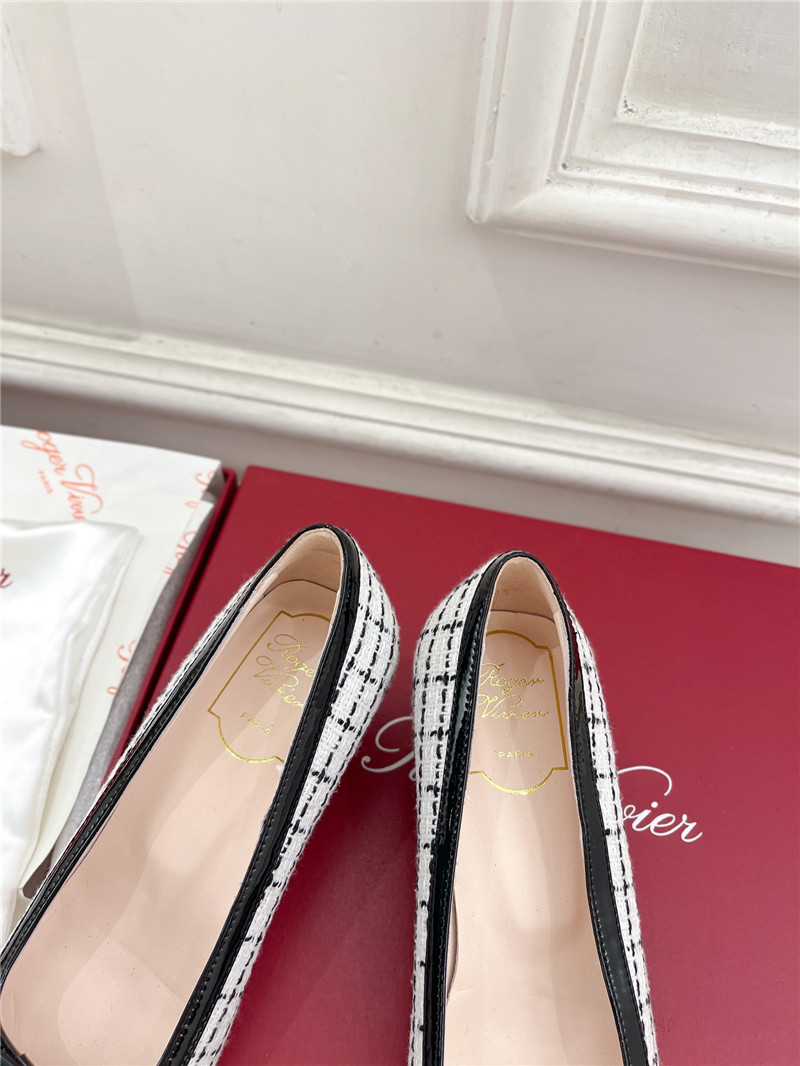 roger u1u1er belle u1u1er pumps 4.5cm multicolour patent fabric