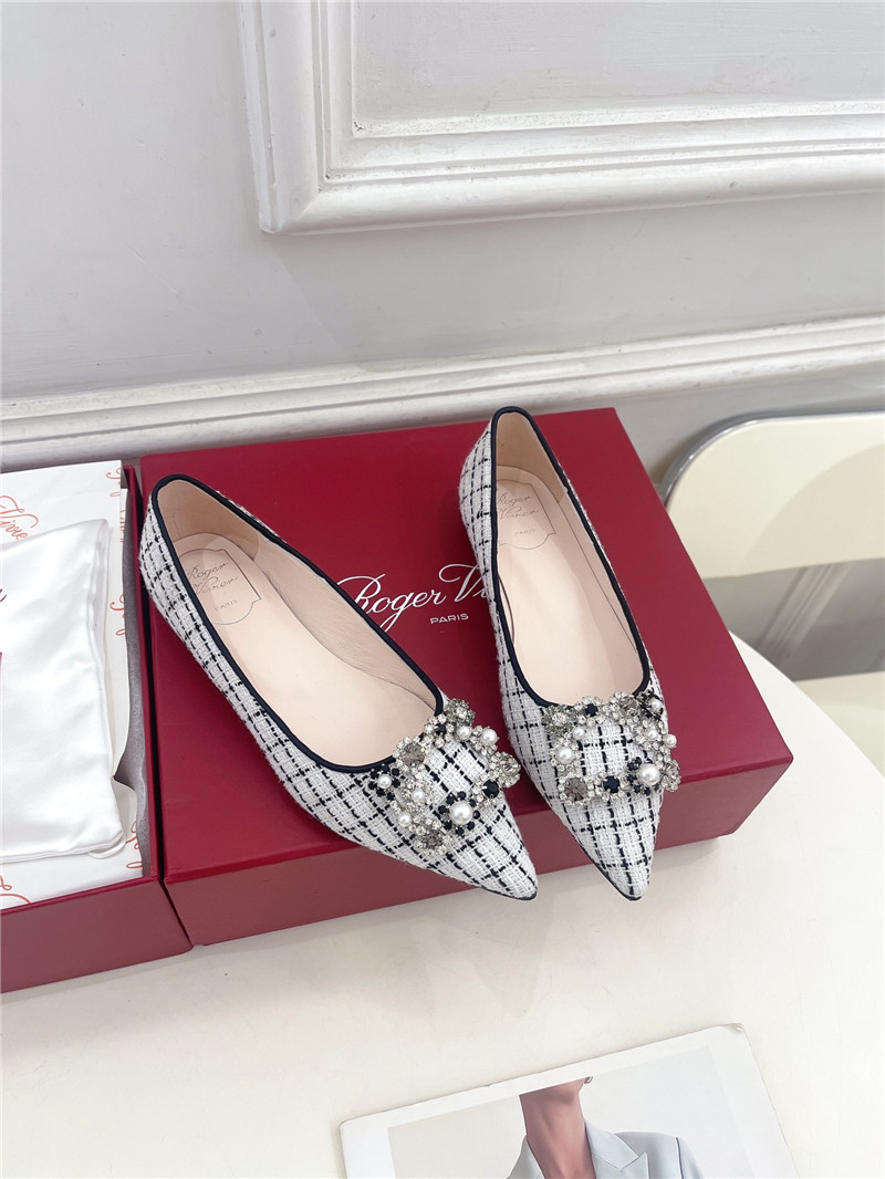 roger u1u1er efflorescence flats in multicolor tweed