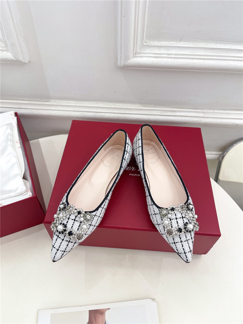roger u1u1er efflorescence flats in multicolor tweed