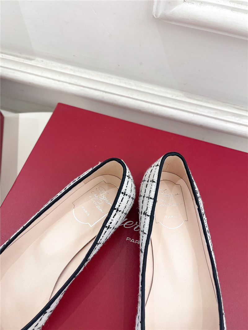 roger u1u1er efflorescence flats in multicolor tweed