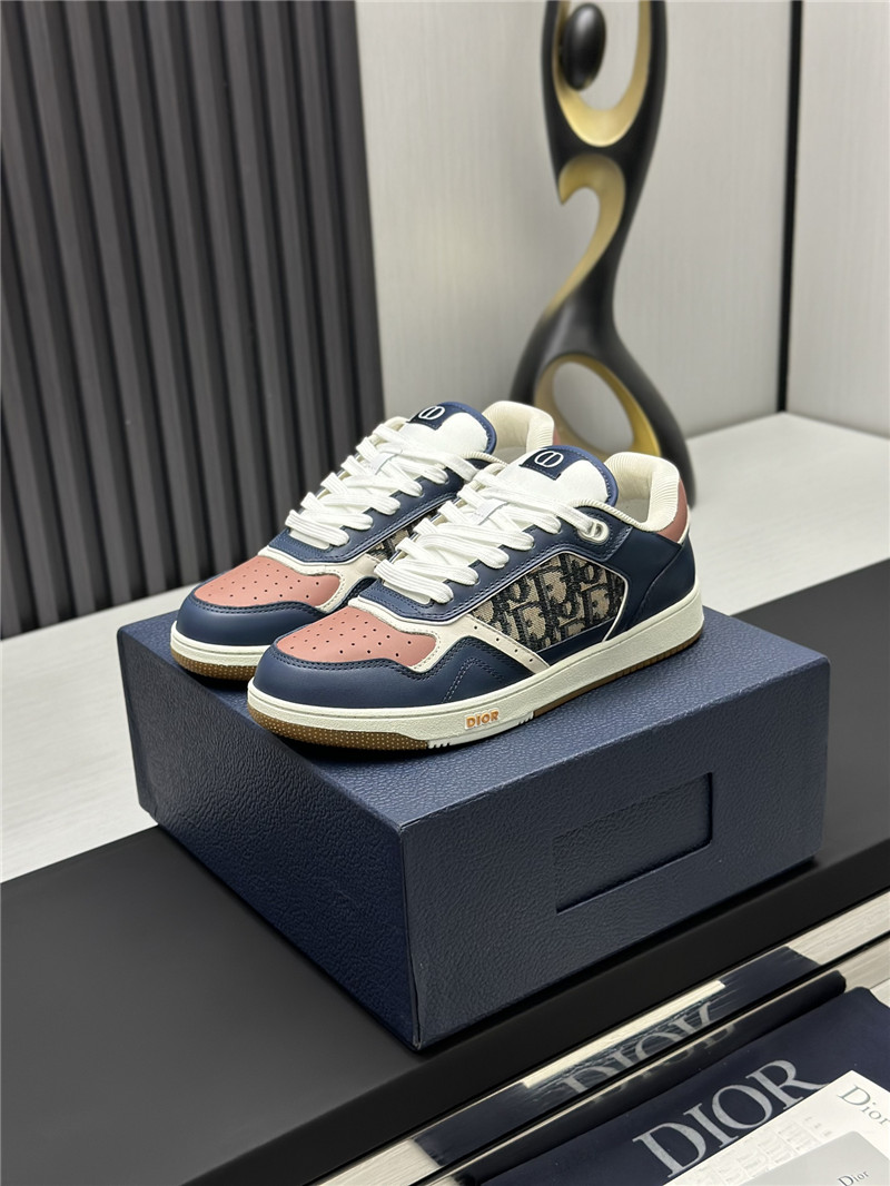 D10r b27 low blue/cream sneakers