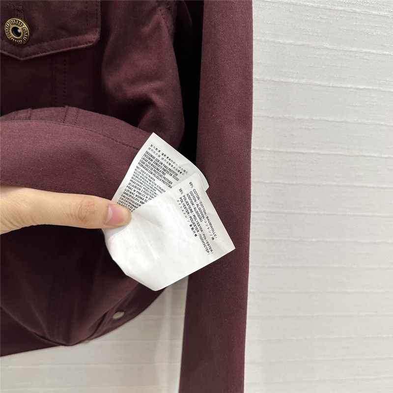 M1um1u lapel jacket