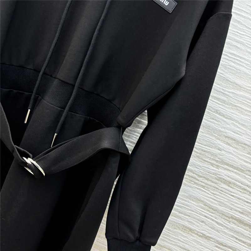 M1um1u hooded dress
