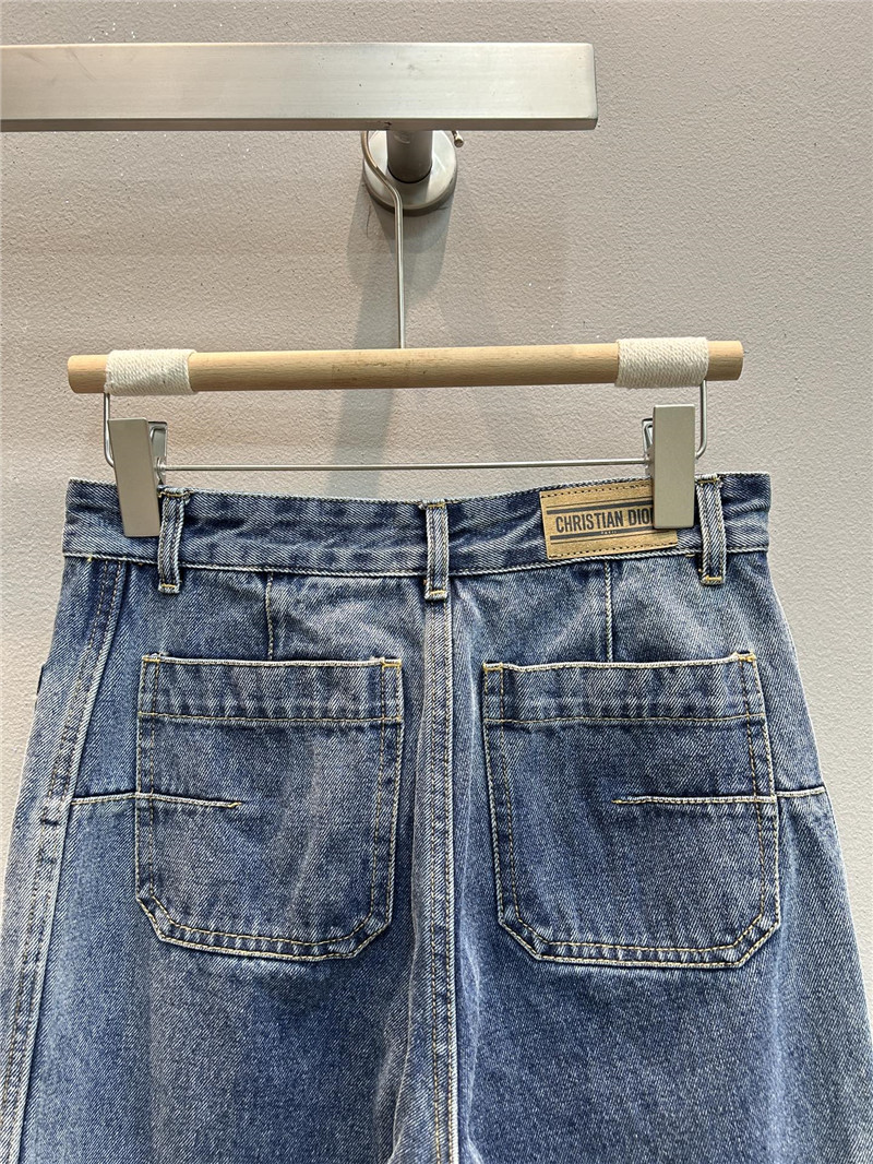 D10r high waist tapered jeans