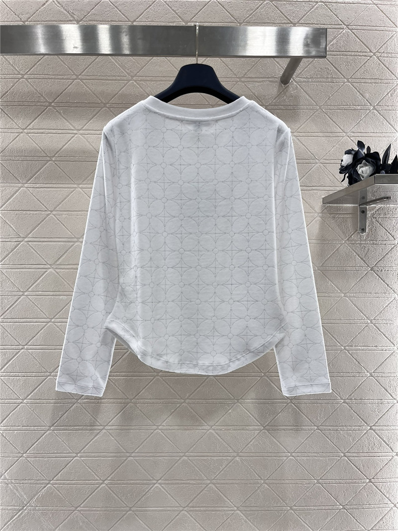 l0vis Vvtt0n lv velvet bottoming shirt