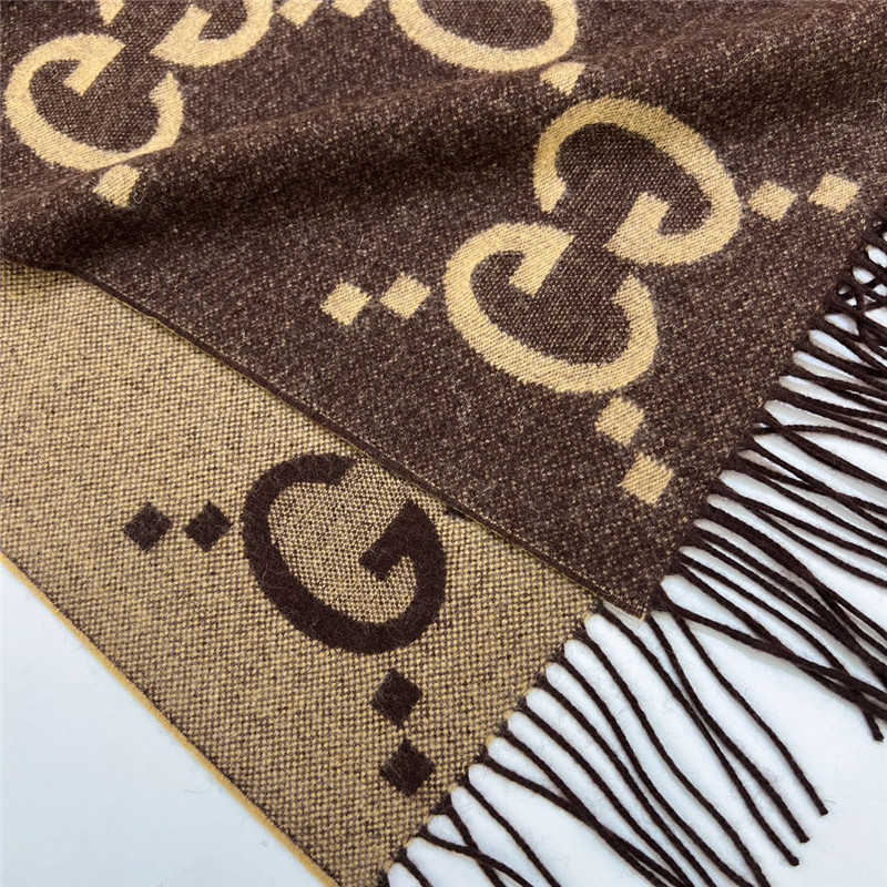 Gvc*1 cashmere jacquard scarf