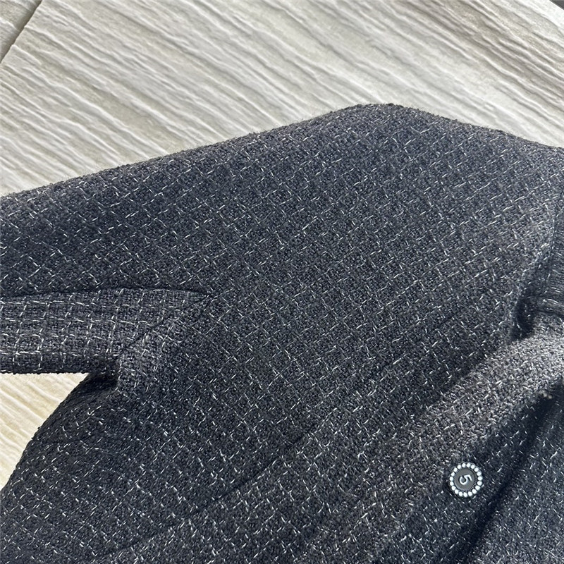 Ch**el ribbon short coat