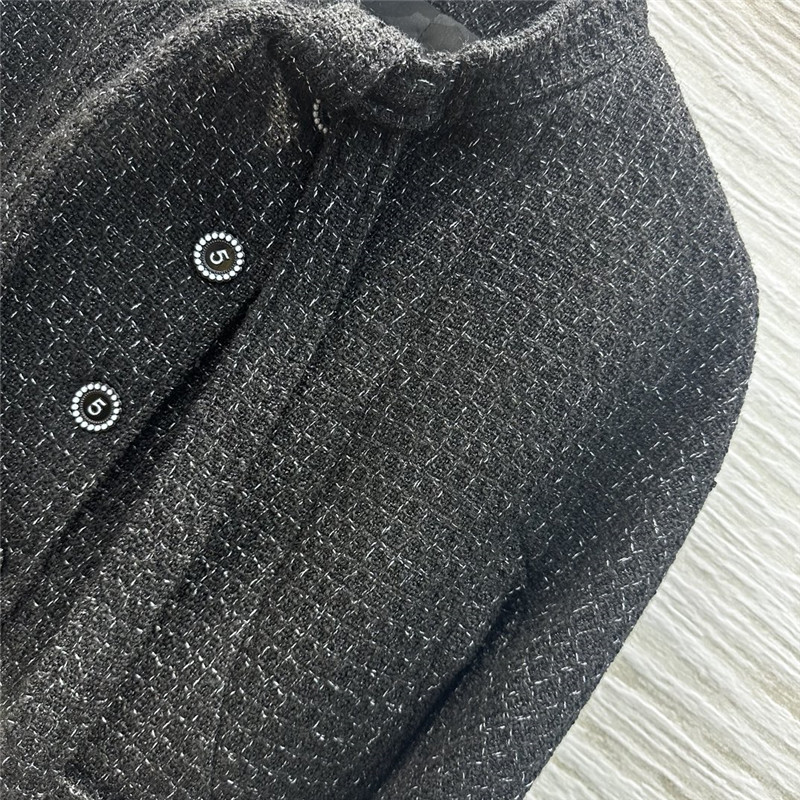 Ch**el ribbon short coat