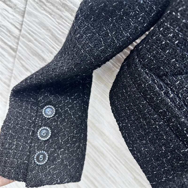 Ch**el ribbon short coat