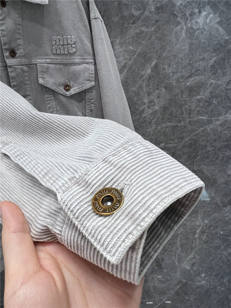 M1um1u corduroy jacket