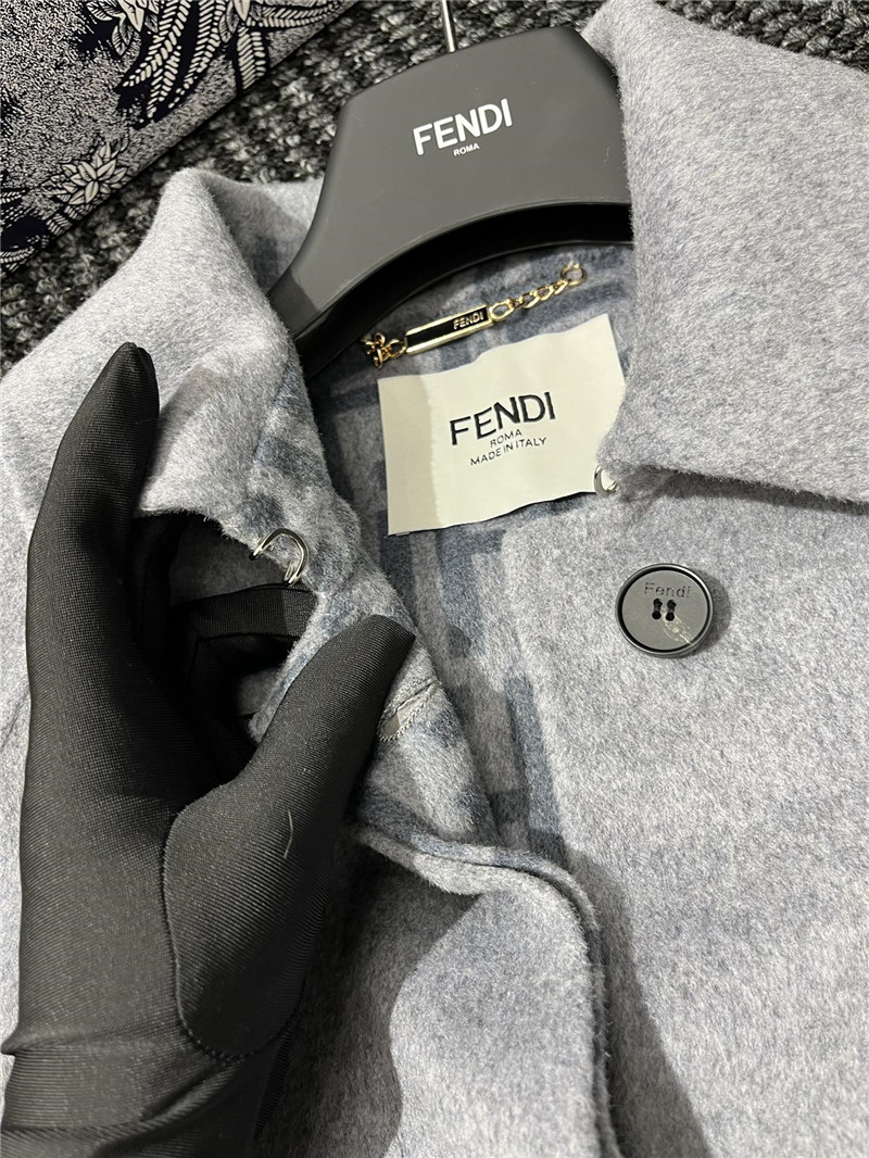 F**di cashmere coat